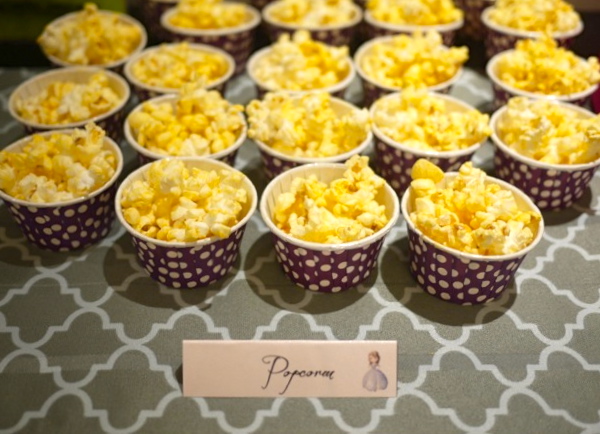 Of course, the movie wouldn't be complete without POPCORN!